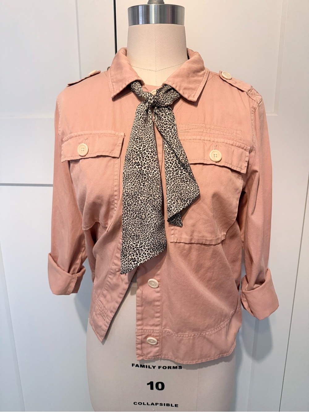 J Crew Utility Button-Front Jacket - Picture 2 of 5
